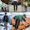 Khaki Cargo Pants for Men Cotton Casual Pants with Pockets for Tactical Military Carpenter Travel Work Pants Size 30 Regular Fit view 2