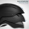 OutdoorMaster Snowboard Helmet with Ski Goggles,Ski Helmet and 2-in-1 Visor Detachable Goggles Set,Protective EPS Foam & 14 Cooling Vents -Snow Helmets for Men,Women & Youth view 3