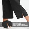 Libin Wide Leg Capri Pants for Women Lightweight Quick Dry Casual Slacks Lounge Travel Pants with Pockets Loose Fit Trousers Hiking Walking Summer, Black M view 4