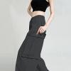 Akklian Teen Girls Cargo Pants Baggy Y2K Wide Leg Combat Military Trousers Outdoor Joggers Pants Streetwear Multi Pockets view 3