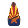 Arizona Crossbody Sling Bag For Women Men State Of Arizona Flag Chest Bag Shoulder Bag Sling Backpack Casual Travel Hiking Daypack view 1