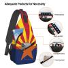 Arizona Crossbody Sling Bag For Women Men State Of Arizona Flag Chest Bag Shoulder Bag Sling Backpack Casual Travel Hiking Daypack view 4