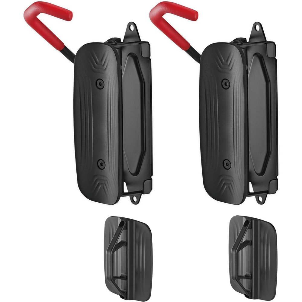 Futurotechltd Swivel Bike Wall Mount - Vertical Bike Rack Garage - Bike Hangers for Garage - Bike Storage Garage - Bike Hanger for MTB, Road, eBike - Bike Hooks for Garage