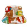 Quanhaigou Winter Faux Fur Bucket Hat,Fuzzy Warm Hat for Women Men, Fluffy Fisherman Cap (Number White) view 1