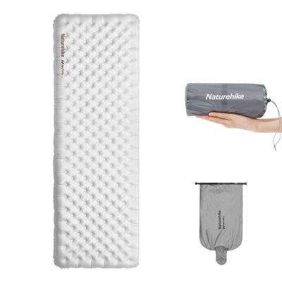 windhike Naturehike 5.8/8.8 R-Value Camping Sleeping Pad,3.1"-4.7" Ultra-Thick,1-1.4LB Ultralight Camping Mat with Inflatable Bag,Backpacking Inflatable Foam Camping Mat for Car,Hiking