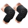 ZODEYI Wrestling Knee Pads Short Knee Sleeve, 2 Pcs Knee Compression Sleeve for Football, Basketball, Volleyball(Black_XS_2 Pcs) view 1