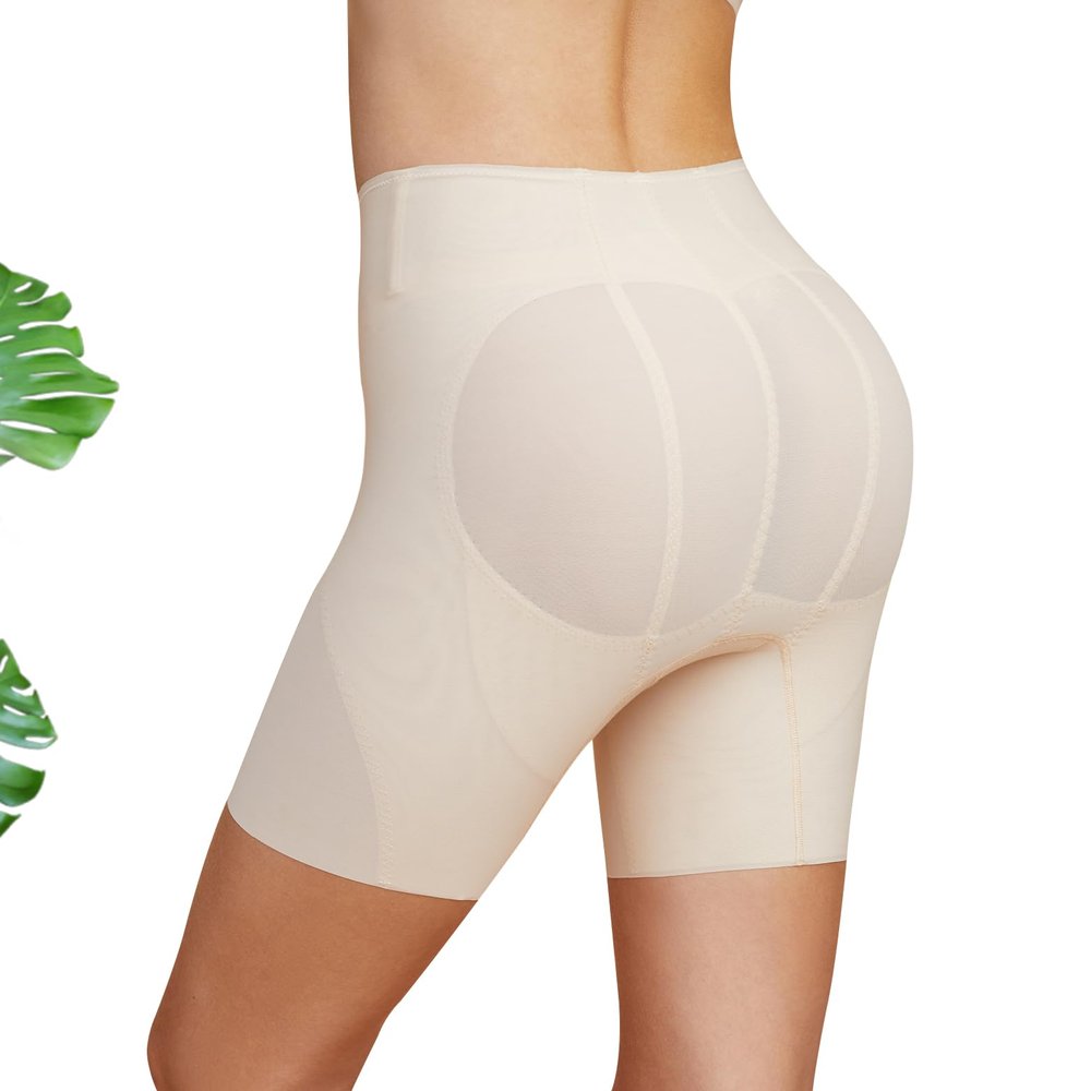 Zoe Jacobs Butt Lifting Shapewear Shorts Tummy Control High Waisted Body Shaper Panties Seamless Shaping Underwear for Women Nude XX-Large