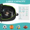 WOLT Soccer Backpack Soccer Bag with Ball Holder & Shoes Compartment, Sport Equipment Bags For Football, Basketball, Volleyball, Gym (LemonGreen) view 4