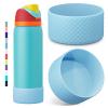 2PCS Diamond Silicone Boot for Owala Water Bottle 24 oz 32 oz 40 oz, Anti-Slip Protective Sleeve for Owala Twist,FreeSip and Flip Stainless Steel Water Bottle, BPA-Free, Dishwasher Safe, Accessories view 1