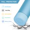 2PCS Diamond Silicone Boot for Owala Water Bottle 24 oz 32 oz 40 oz, Anti-Slip Protective Sleeve for Owala Twist,FreeSip and Flip Stainless Steel Water Bottle, BPA-Free, Dishwasher Safe, Accessories view 3