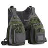 FLYDWV Multi functional breathable vest for sea fishing adventure fishing (Military Green) view 1