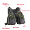 FLYDWV Multi functional breathable vest for sea fishing adventure fishing (Military Green) view 2