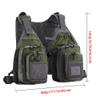 FLYDWV Multi functional breathable vest for sea fishing adventure fishing (Military Green) view 4