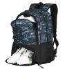 WOLT Soccer Backpack Soccer Bag with Ball Holder & Shoes Compartment, Sport Equipment Bags For Football, Basketball, Volleyball, Gym (CamoBlue) view 1