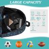 WOLT Soccer Backpack Soccer Bag with Ball Holder & Shoes Compartment, Sport Equipment Bags For Football, Basketball, Volleyball, Gym (CamoBlue) view 4