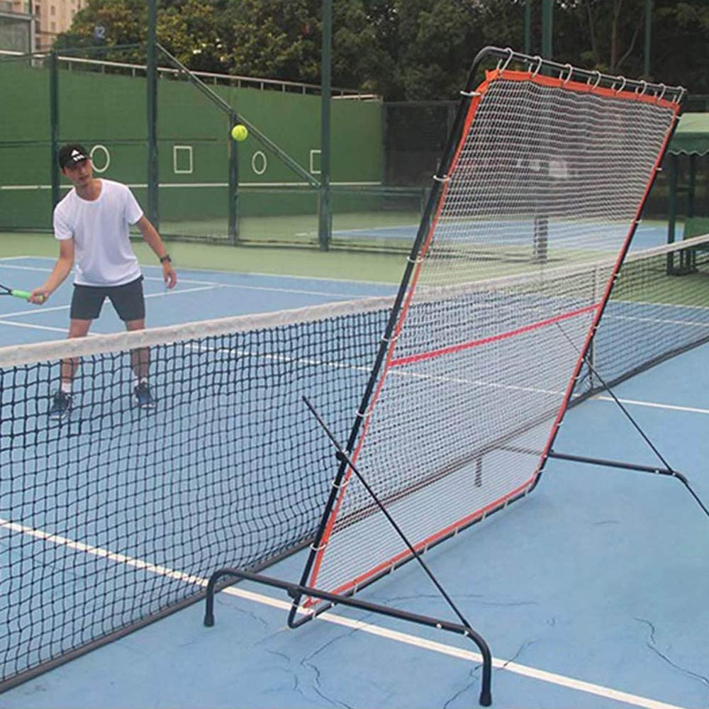 Tennis Backboard, [6.7ft x 6ft] - Adjustable Rebound Net for Groundstrokes & Volleying |Tennis Wall Practice, Suitable for Training and Practice in Tennis and Various Racquet Sports