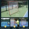 Tennis Backboard, [6.7ft x 6ft] - Adjustable Rebound Net for Groundstrokes & Volleying |Tennis Wall Practice, Suitable for Training and Practice in Tennis and Various Racquet Sports view 2