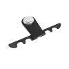 Colaxi Pool Cue Holder for Billiard Table, Pool Stick Holder, Weighted Billiard Cue Stand for Club Family Recreation Room, Black view 1