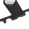 Colaxi Pool Cue Holder for Billiard Table, Pool Stick Holder, Weighted Billiard Cue Stand for Club Family Recreation Room, Black view 3