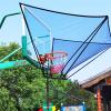CUIYMXSC Basketball Training Return System, Indoor Outdoor Basketball Hoop Return Net, Suspended Rebounder Catcher Trainer view 1