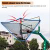 CUIYMXSC Basketball Training Return System, Indoor Outdoor Basketball Hoop Return Net, Suspended Rebounder Catcher Trainer view 3