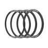 700C Carbon Fiber Road Bike Rims, CATAZER 28mm Width 30/35/40/45/50/55/60 Depth Super-stability Customized Weave/Finish/Holes for Road Bike view 1