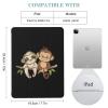 Best Friend Sloth Monkey Tablet Case Compatible with IPAD Pro 2020 11in Non-Slip Trifold Tablet Cover Case with Pencil Holder view 2