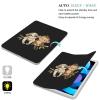 Best Friend Sloth Monkey Tablet Case Compatible with IPAD Pro 2020 11in Non-Slip Trifold Tablet Cover Case with Pencil Holder view 3