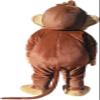 Big Mouth Monkey Mascot Costume Adult Size for Men & Women with Built-in Fan Inside the Head view 4