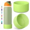 2PCS Diamond Silicone Boot for Owala Water Bottle 24 oz 32 oz 40 oz, Anti-Slip Protective Sleeve for Owala Twist,FreeSip and Flip Stainless Steel Water Bottle, BPA-Free, Dishwasher Safe, Accessories
