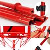 CUIYMXSC Basketball Hoop and Stand, Adjustable Basketball Hoop, Free Standing Portable Basketball Stand, Suitable for Children 50-190Cm Tall view 4