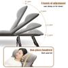 WDFYJ Folding Camping Beds for Adults, Heavy Duty Sturdy Camp Bed 320lbs Load Capacity, Stronge Thicker Tubes Sleeping Cot, for Travel/Office/Outdoor view 3