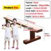 Extra-Firm Balance Beam/ Gymnastics Beam, 150 200 Cm Long Professional Floor Walking Beams, Home/ Gym/ School Gymnastics Equipment, with Anti-Slip & Removable Base(200cm(118.1in) long/20cm(7.9in) widt view 3