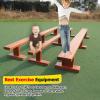 Extra-Firm Balance Beam/ Gymnastics Beam, 150 200 Cm Long Professional Floor Walking Beams, Home/ Gym/ School Gymnastics Equipment, with Anti-Slip & Removable Base(200cm(118.1in) long/20cm(7.9in) widt view 4