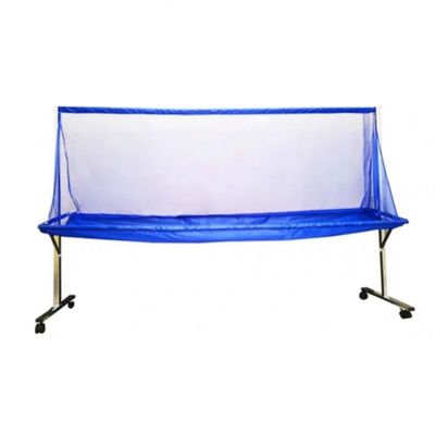 Ball Catch Net, Movable Ping Pong Recycle Catcher, Portable Ball Machine Blocking Nets, Multi-Ball Practice Recycling Nets, Table Tennis Collectors, for Single Training,D