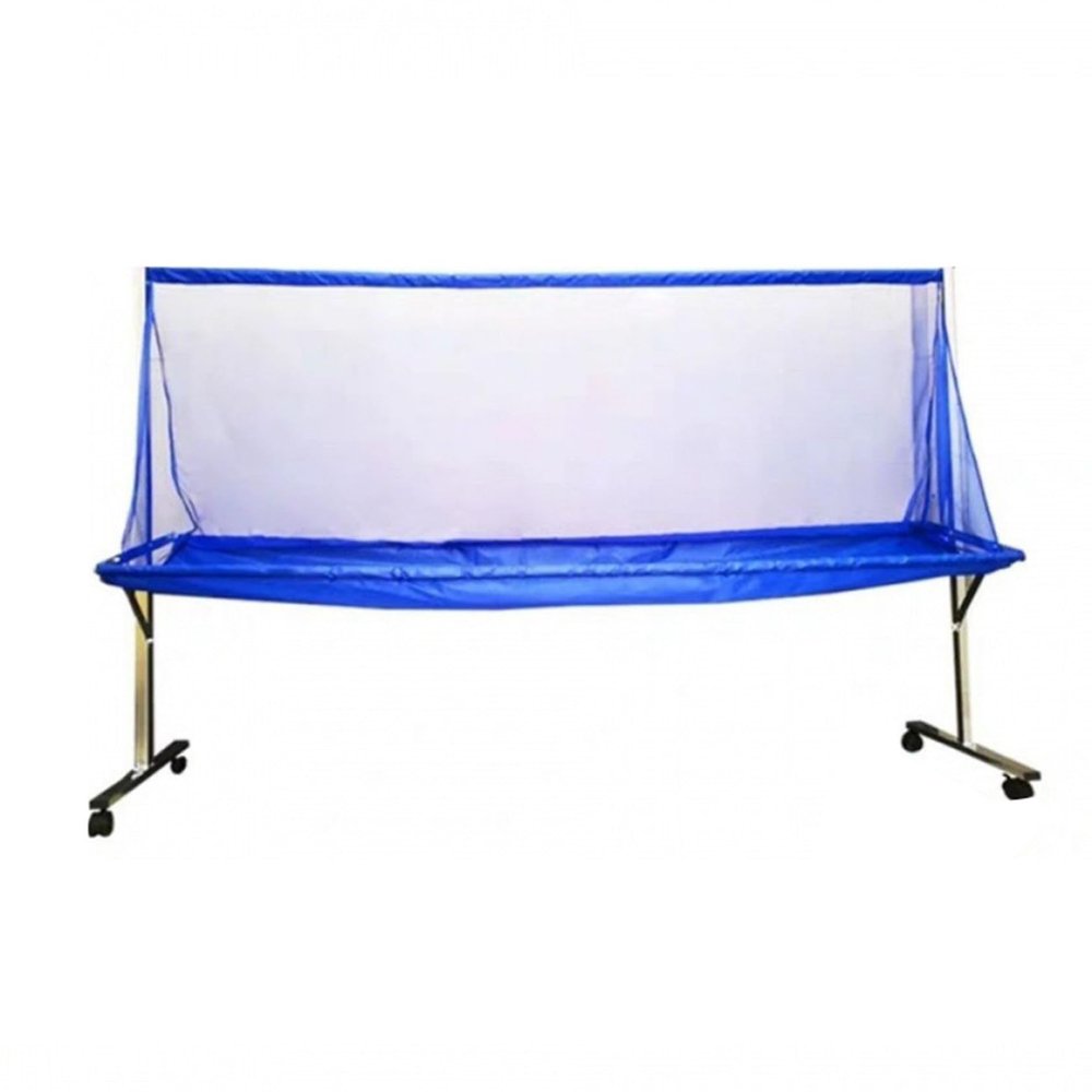 Ball Catch Net, Movable Ping Pong Recycle Catcher, Portable Ball Machine Blocking Nets, Multi-Ball Practice Recycling Nets, Table Tennis Collectors, for Single Training,D