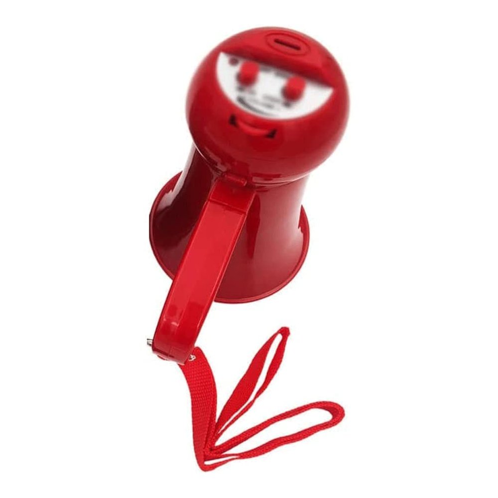 KrrNFYSG Megaphones Handheld Mega Phone 10w Portable Lightweight Voice Amplifier, Bullhorn Speaker with Volume Control Safe Megaphone Speaker Clearer