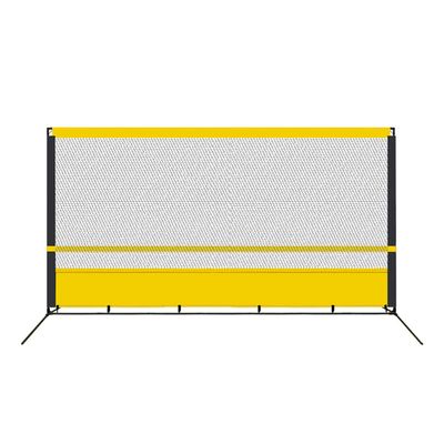Portable Tennis Rebounder Tennis Practice Wall for Indoor & Outdoor Training Training Equipment Tennis Rebound Net, for Groundstrokes & Volleying Tennis(Size:5.9x11.8ft)
