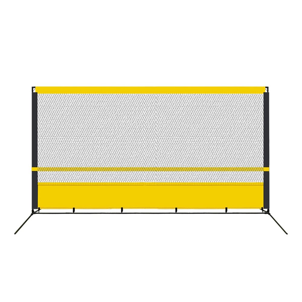 Portable Tennis Rebounder Tennis Practice Wall for Indoor & Outdoor Training Training Equipment Tennis Rebound Net, for Groundstrokes & Volleying Tennis(Size:5.9x11.8ft)
