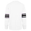 47 Men's White Baltimore Ravens Gridiron Premier Brex Long Sleeve T-Shirt view 3