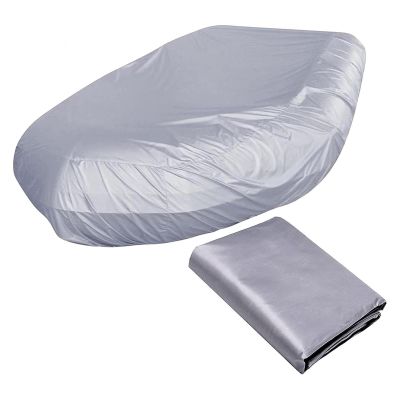 HFKJway Dinghy Cover 7 Sizes Boat Cover Waterproof Anti-UV Row Boat Cover for Inflatable Boat and Dinghy,230 * 165 * 46cm