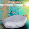HFKJway Dinghy Cover 7 Sizes Boat Cover Waterproof Anti-UV Row Boat Cover for Inflatable Boat and Dinghy,230 * 165 * 46cm view 3