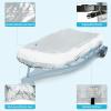 HFKJway Dinghy Cover 7 Sizes Boat Cover Waterproof Anti-UV Row Boat Cover for Inflatable Boat and Dinghy,230 * 165 * 46cm view 4