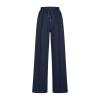 KICILVS Straight Leg Sweatpants for Women Baggy Sweatpants Cute Sweatpants Trousers Pants for Women Track Pants Women Pull On Pants for Women Navy view 4