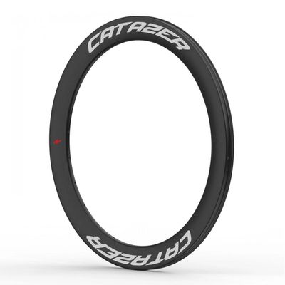 Carbon Fiber Bicycle Rims 60mm, CATAZER 700C Disc Brake/Rim Brake Wheelset Rim 28mm Width With Toray Carbon T700/T800 Material for Road Bike
