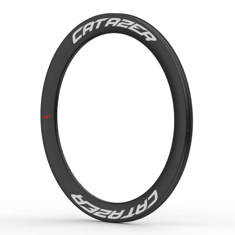 Carbon Fiber Bicycle Rims 60mm, CATAZER 700C Disc Brake/Rim Brake Wheelset Rim 28mm Width With Toray Carbon T700/T800 Material for Road Bike