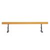 YXXSDP Adjustable Balance Beam for Kids, High and Low Floor Beam Competition Training Gymnastics Beam, Home & Gym Skills Training Beam Bar/Walking Beams(Brown,2.1m/6.9ft Long) view 1