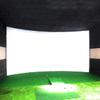 Golf Impact Screen for Indoor/Outdoor 112*157 In Golf Simulator Impact Screen For Home Beginners Series Large Projection Screen For Golf Training Display Projection Screen Cloth For Home Golf Swing view 1