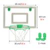 CUIYMXSC Basketball Hoop Stand, Luminous Wall Mount Basketball Stand, Door Hanging Basketball Hoops for Outside, Great Gift Indoor or Outdoor view 2