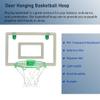 CUIYMXSC Basketball Hoop Stand, Luminous Wall Mount Basketball Stand, Door Hanging Basketball Hoops for Outside, Great Gift Indoor or Outdoor view 3